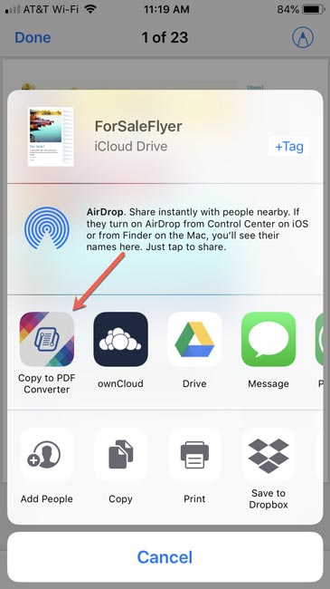 Aplikasi PDF Converter iOS iPhone iPad