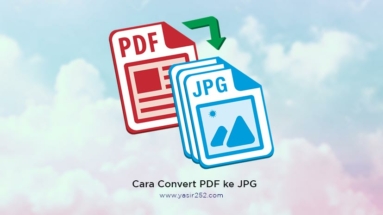Cara Convert PDF ke JPG