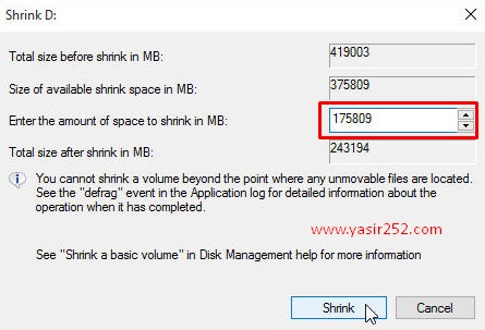 Cara Membagi Partisi Hardisk Windows 7