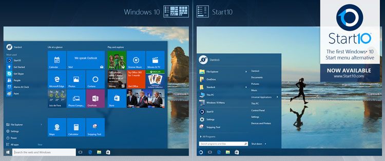 Startmenu Alternatif Start10