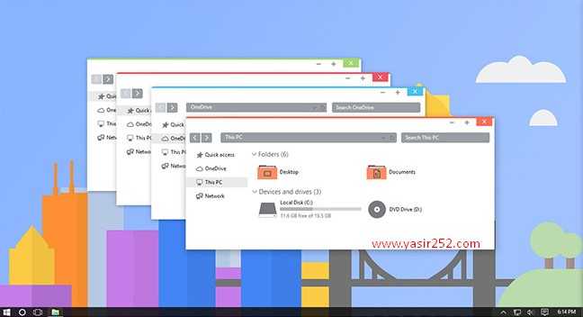 Cara Merubah Tema Windows 10 Flattastic Theme