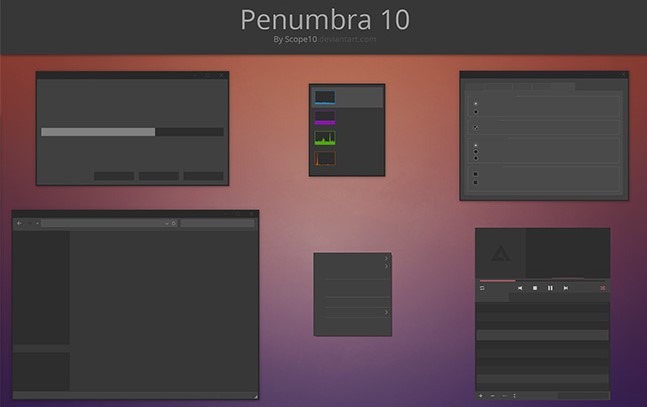 Cara Merubah Tema Windows 10 Penumbra Theme