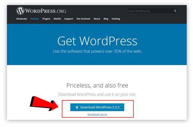 Cara Membuat Website WordPress Download File