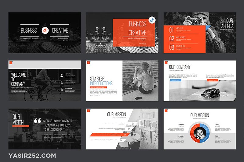 10 Template PowerPoint Gratis Keren PPT  Download YASIR252