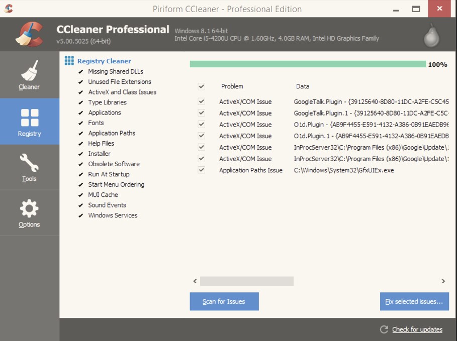 Cara Membersihkan Registry Windows 10 dengan CCleaner