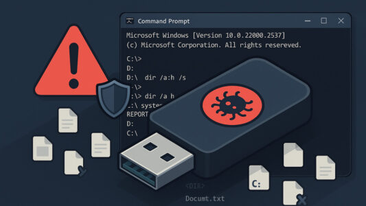 Cara Hapus Virus Shortcut Flashdisk