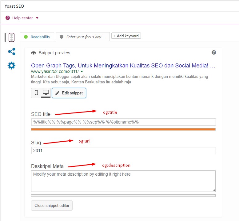 Cara Memasang Open Graph di Website WordPress Yasir252