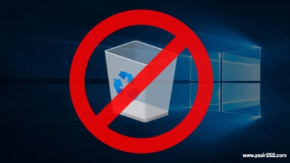 Cara Menghilangkan Icon Recycle Bin dari Desktop Windows