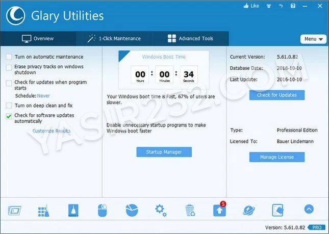 Glary Utilities Full Crack Pro