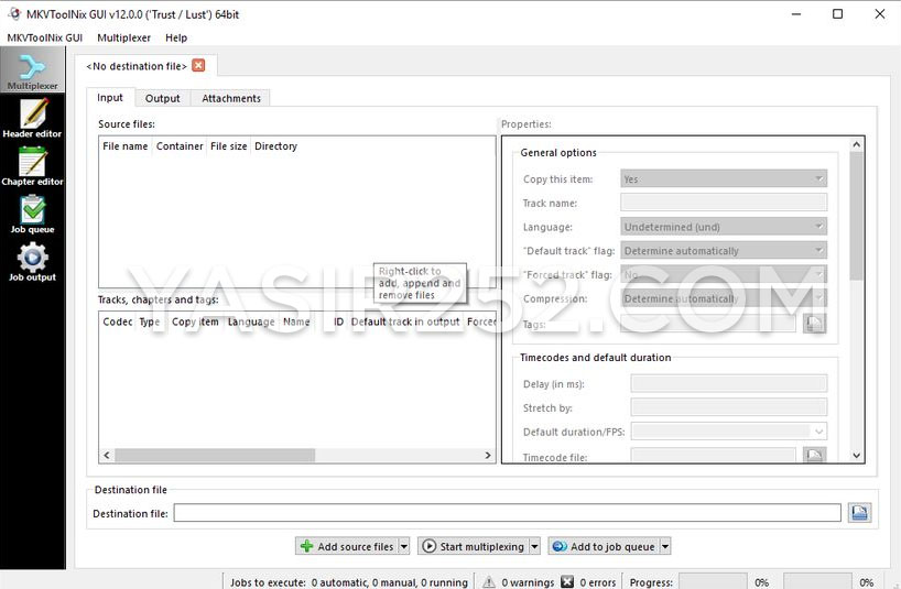 MKVToolNix Portable v89.0 Terbaru Aplikasi Kompres Video ke MKV MKVToolNix