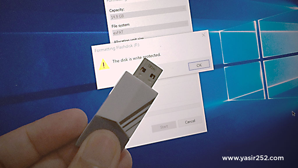 Cara Format Flashdisk di Windows [NTFS atau FAT32] | YASIR252