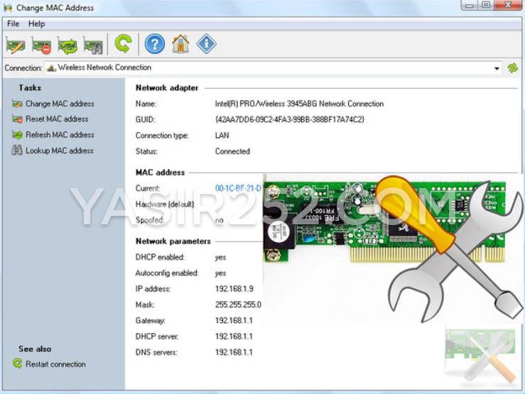 Cara Mengganti Mac Address Mac Address Changer Change Mac Address Yasir252