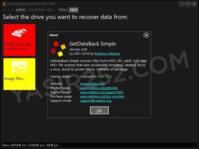Using GetDataBack Full Crack to Recover Files