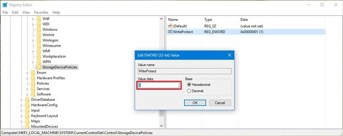 Format Flashdisk Write Protected