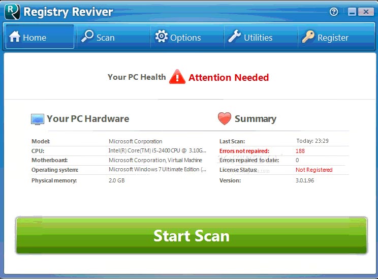 Registry Reviver Crack Full Version Free Download