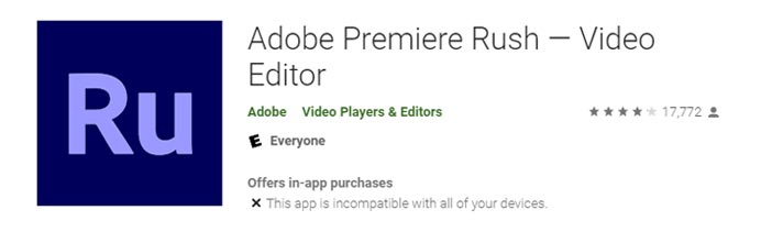 Adobe Premiere Rush Aplikasi Edit Video Android
