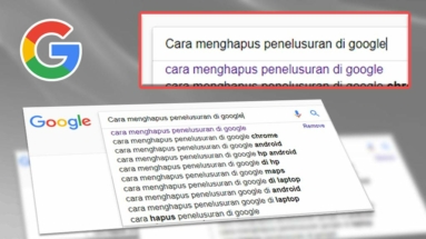 cara menghapus riwayat pencarian di google
