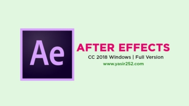 Download Adobe After Effects CC 2018 Full Version Gratis