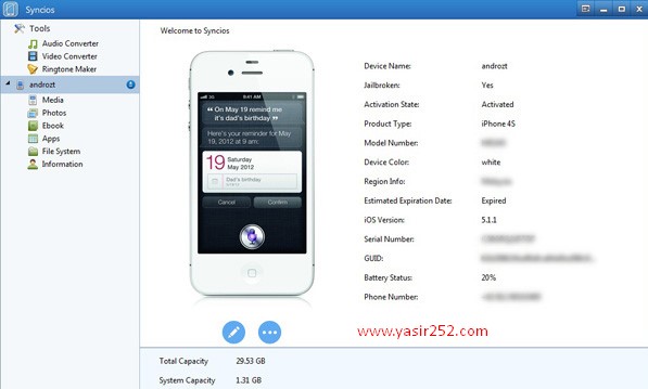 Anvsoft SynciOS Download untuk Backup iPhone Android di Windows