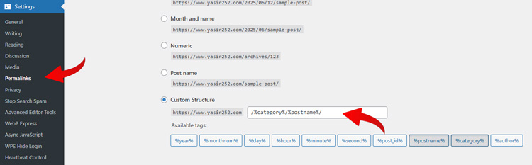 Pengaturan Permalink WordPress Untuk SEO
