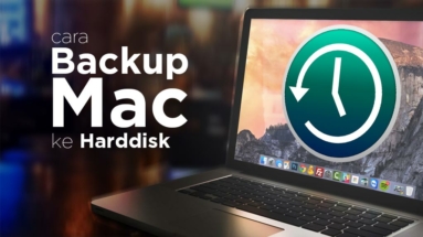 Cara backup mac ke harddisk eksternal time machine
