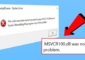 Cara Memperbaiki MSVCR100 DLL error windows 10