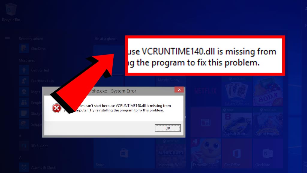 Cara mengatasi vcruntime140 dll error windows 10 pc game