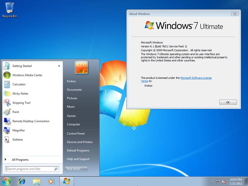 windows 7 ultimate 2019