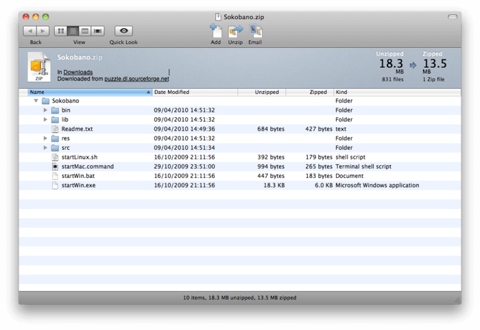 winzip for mac volume