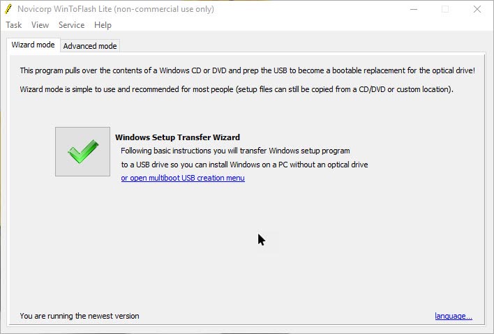 Membuat usb bootable windows