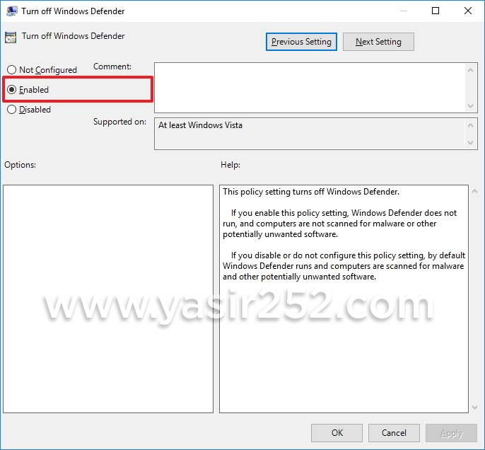 Cara Menonaktifkan Windows Defender