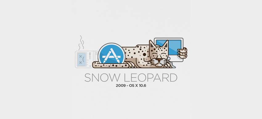 Mac OSX Snow Leopard tahun 2009