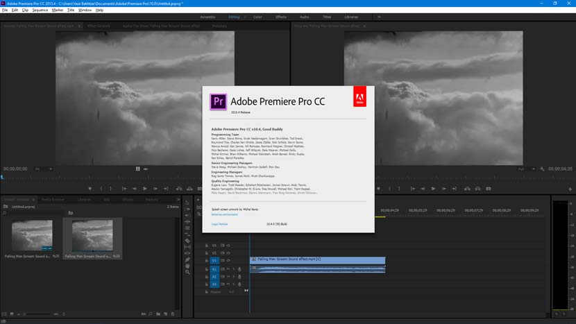 adobe premier cc 2015 trial version ended