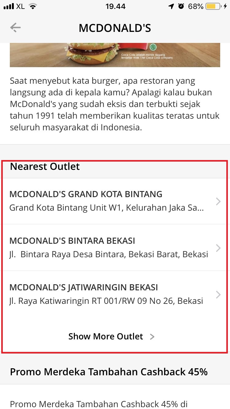 Promo MCDonald Terbaru