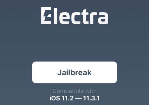 Jailbreak iOS 11 dengan aplikasi electra