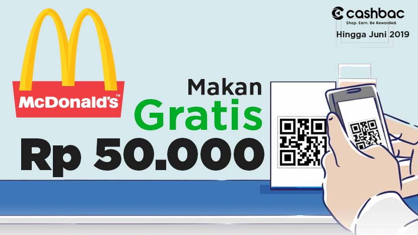 Promo MCDonald 2018 Gratis Rp 50.000