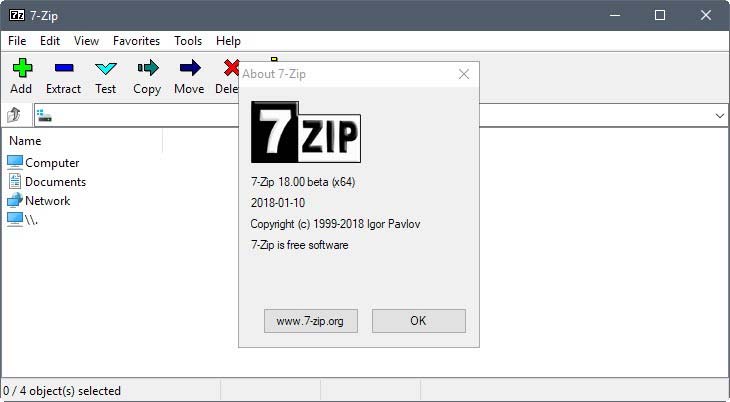 7-Zip Extractor Archiver Download Gratis