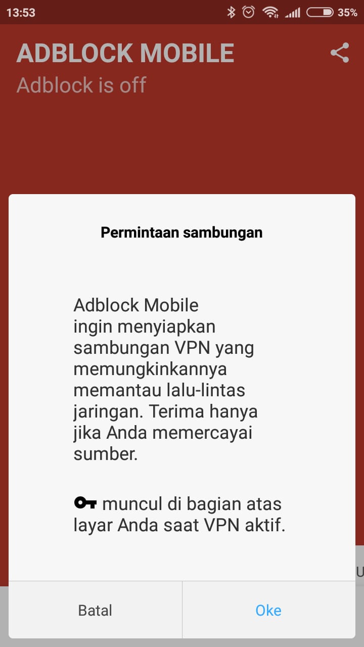 cara menghilangkan iklan di hp cepat