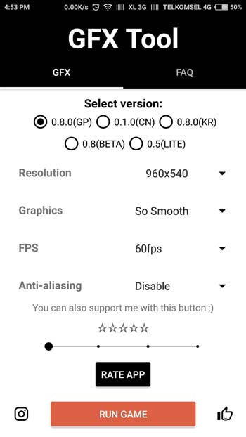 Cara Setting GFX Tool PUBG Mobile Lancar