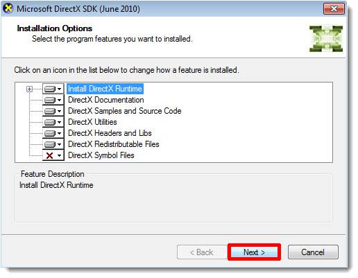 cara install directx 9