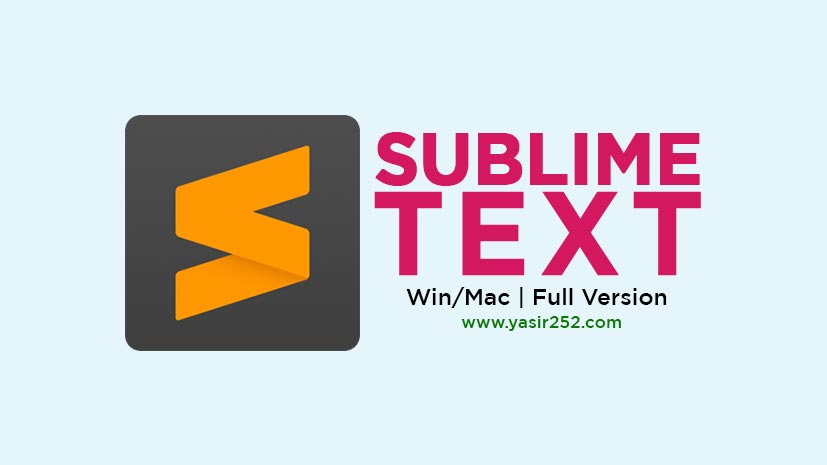 Sublime Text 4 Full Crack Free Download (Win/Mac)