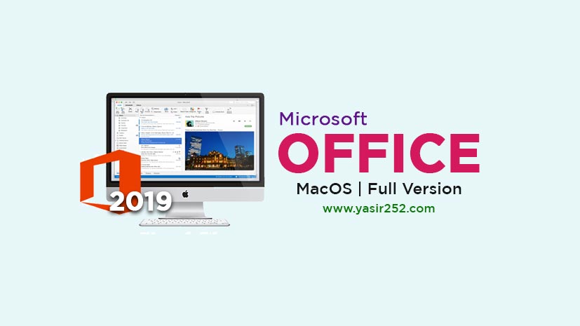 Microsoft Office Mac os 2019.