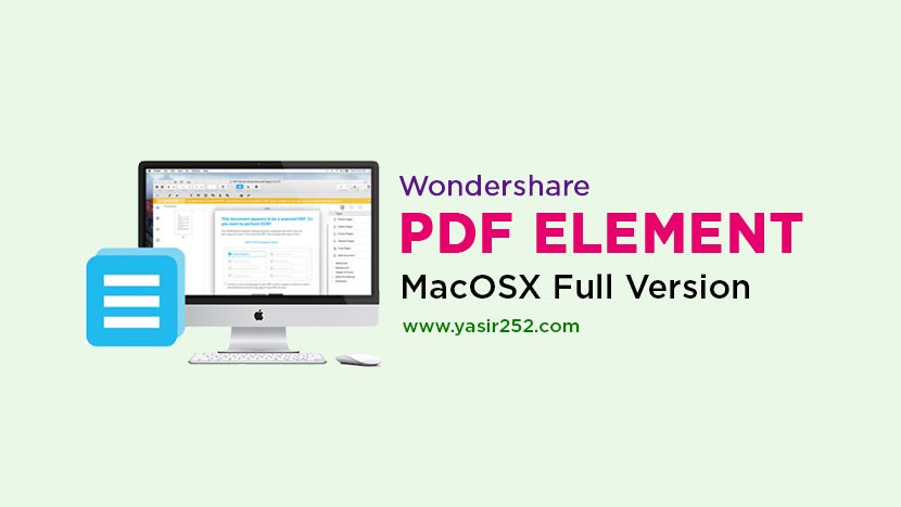 Wondershare PDFelement Pro MacOS Free Download Full Version