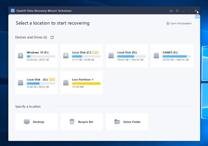 Easeus Data Recovery Wizard Free Download
