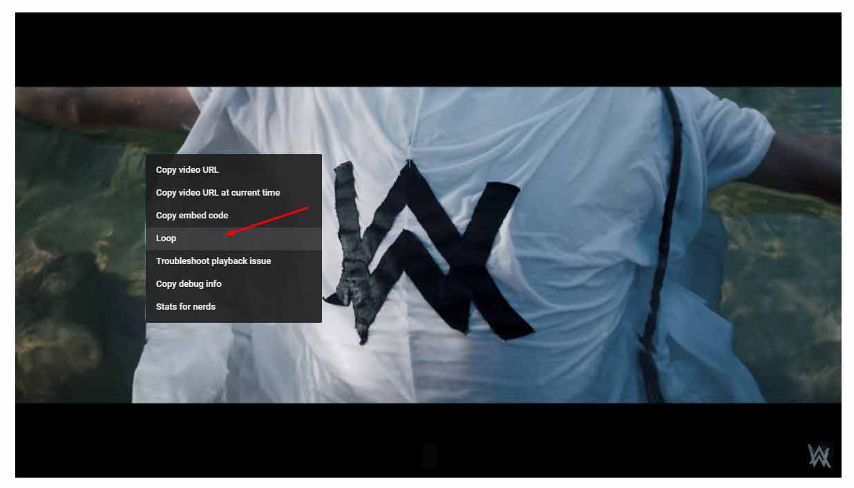 repeat youtube video loop