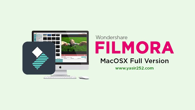 Wondershare Filmora MacOSX Free Full Version Download