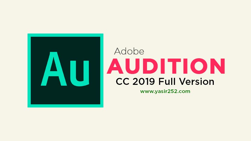Adobe AuditionCC 2019 Download Full Version Crack