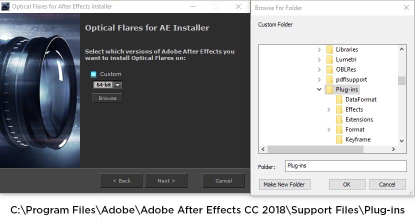 Cara Install Video Copilot Optical Flares After Effects