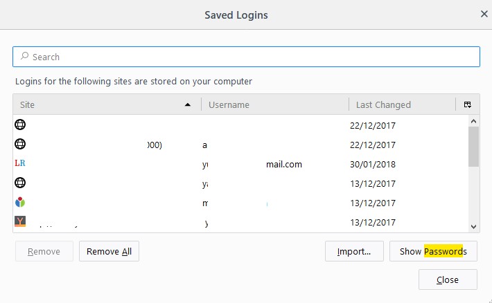 cara melihat saved password browser mudah