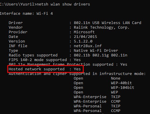 cara membuat hotspot dengan laptop